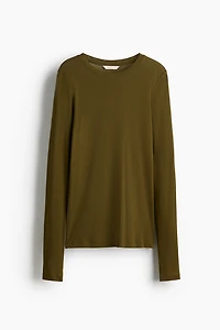 Pima Cotton Jersey Top