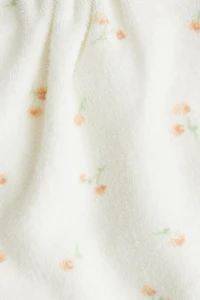 Patterned Terry Jumpsuit