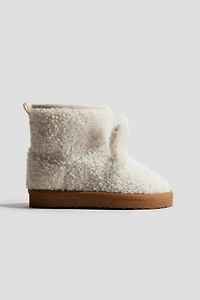 Fluffy-Lined Boots