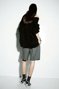 Oversized Mohair-Blend Sweater
