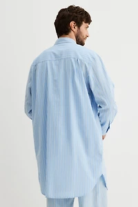 Longue chemise en coton