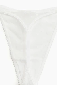 2-pack Mesh Thong Briefs