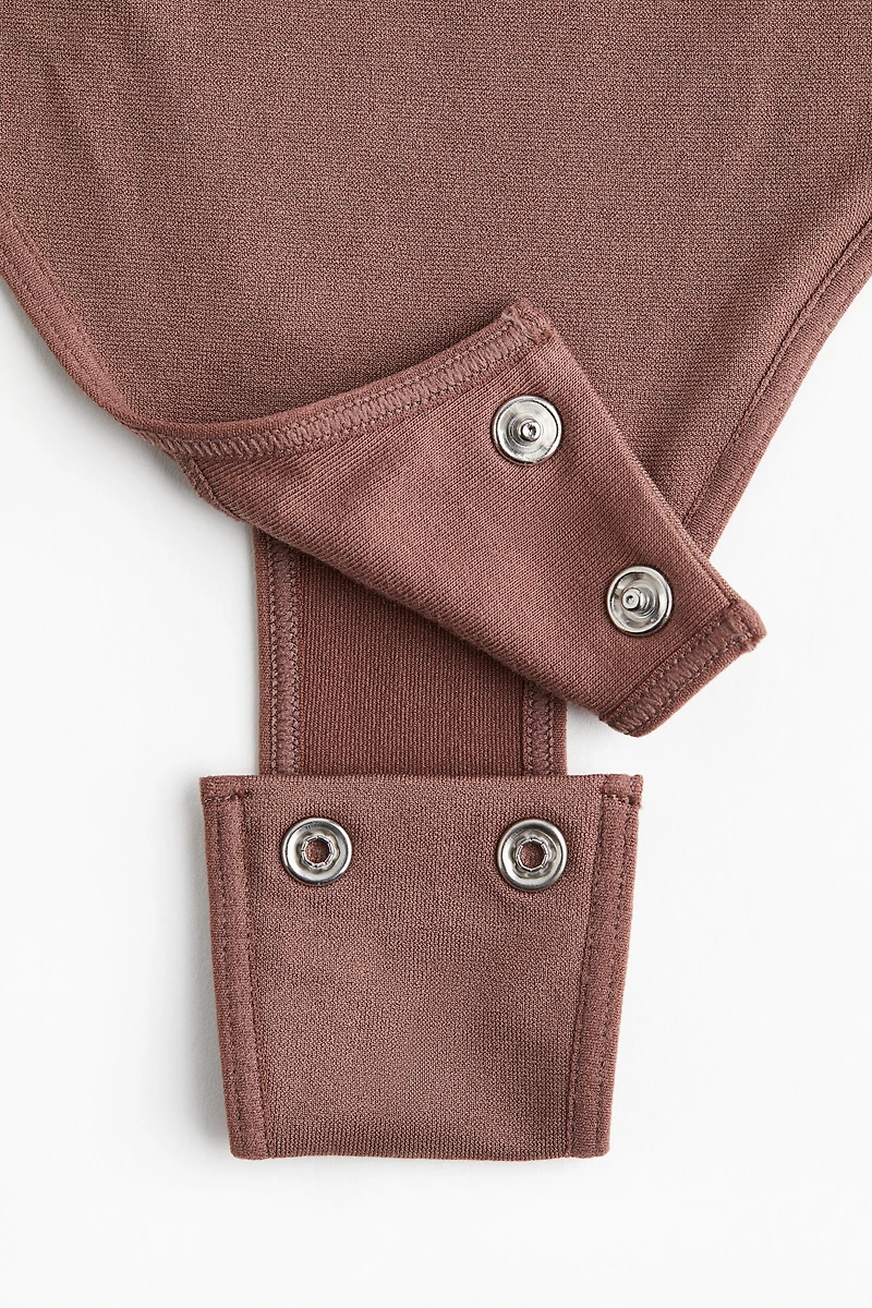 Seamless Padded-Cup Thong Bodysuit