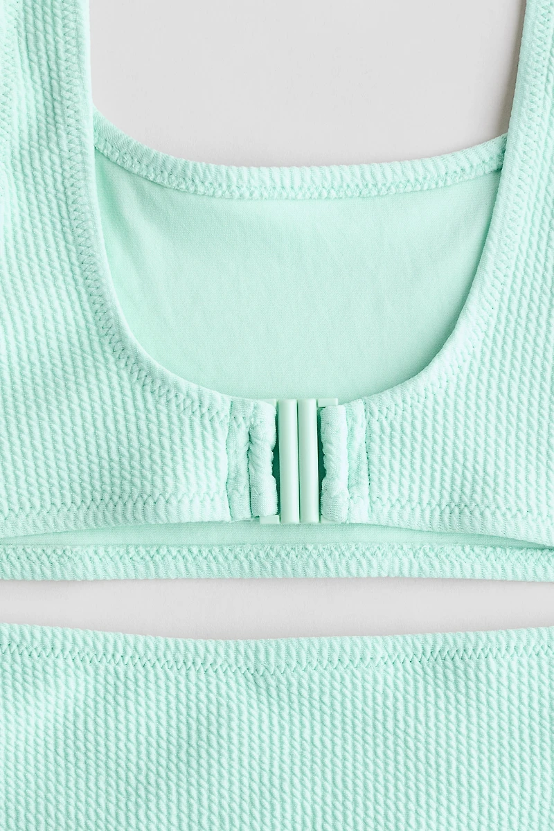 Textured Two-Piece Swimsuit