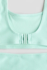 Textured Two-Piece Swimsuit