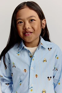 Chemise en coton imprimé