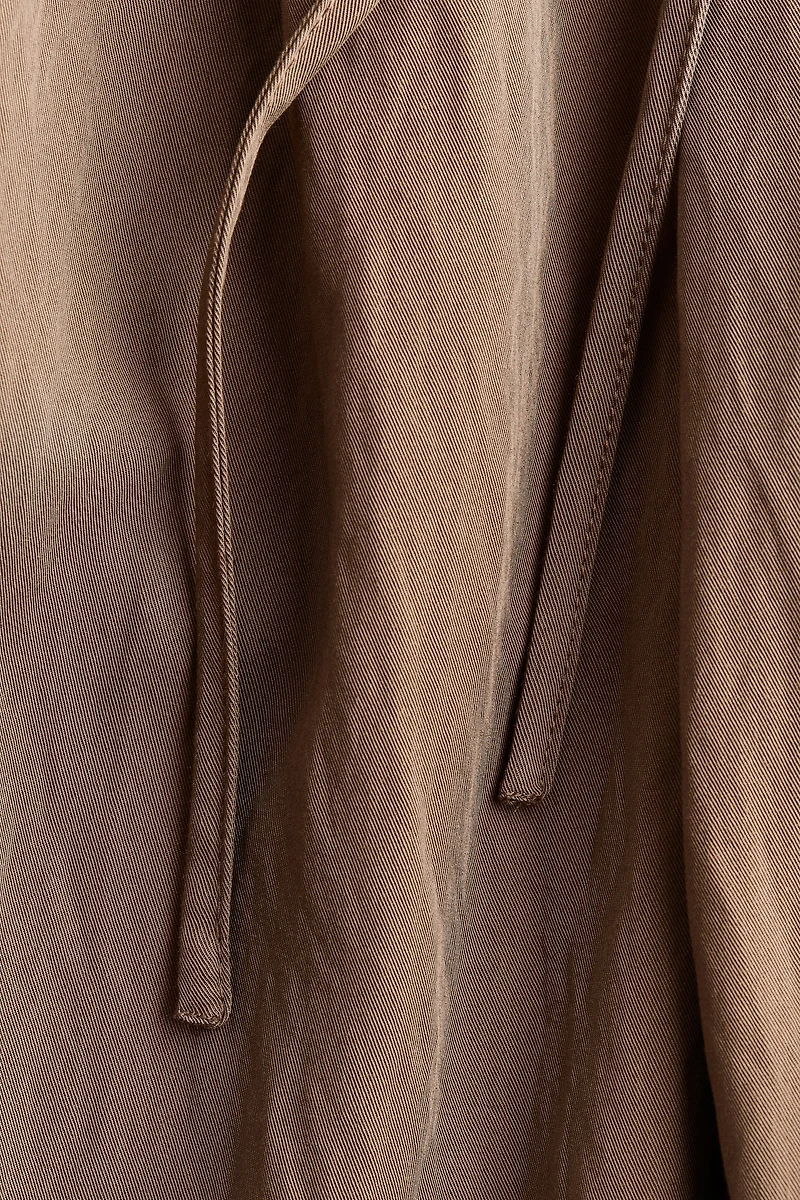 Tie-Detail Balloon-Leg Pants
