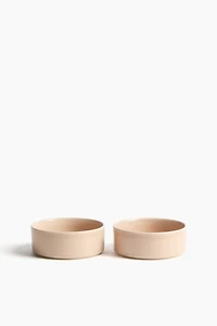 2-Pack Small Stoneware Bowls