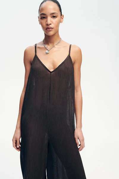 Crinkled Jumpsuit