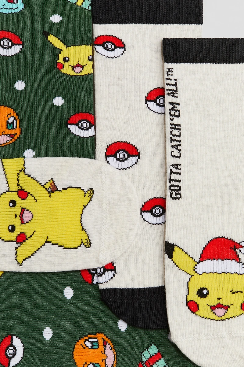 5-Pack Patterned Socks