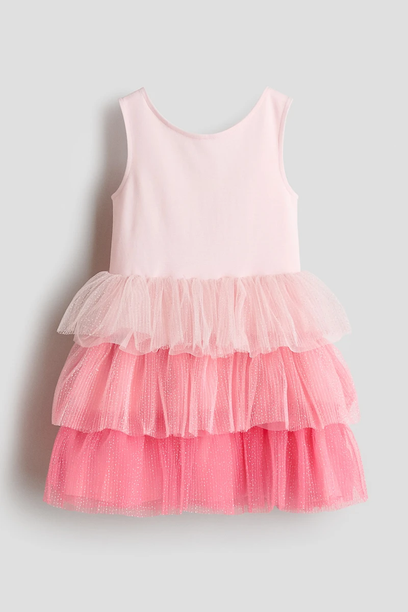 Dress with Flared Skirt