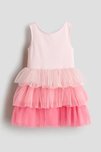 Dress with Flared Skirt