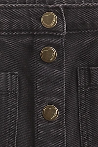 Jupe en sergé de coton