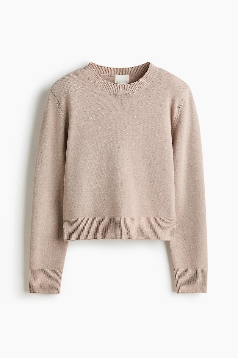 Shoulder-Pad Sweater