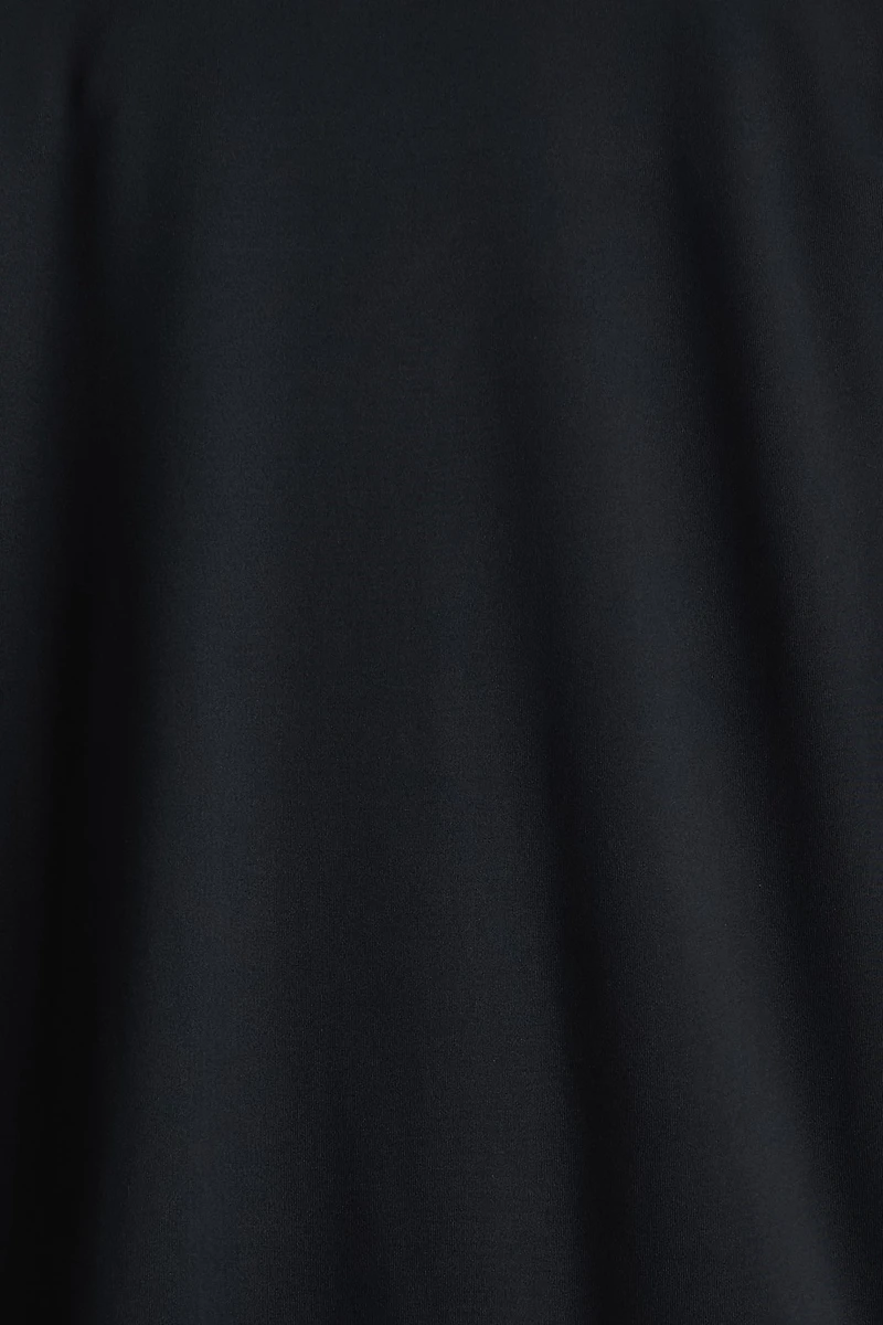 Haut à manches longues en microfibre