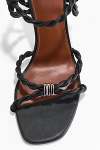 Heeled Strappy Sandals