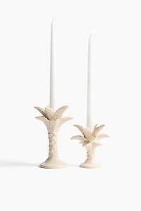 Large Palm Tree Candlestick