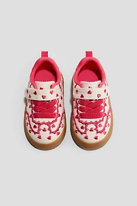 Embroidered-Detail Sneakers