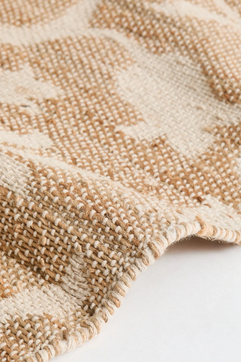 Floral Jute-Blend Rug