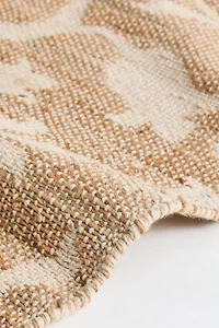 Floral Jute-Blend Rug