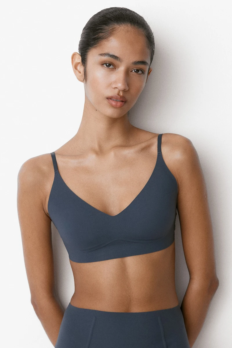 Soft-Cup Microfiber Bra