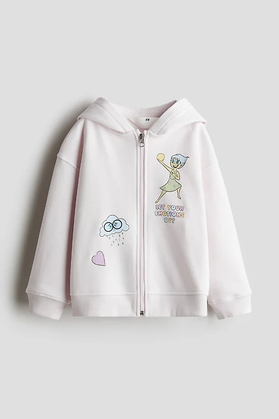 Printed Hooded Jacket