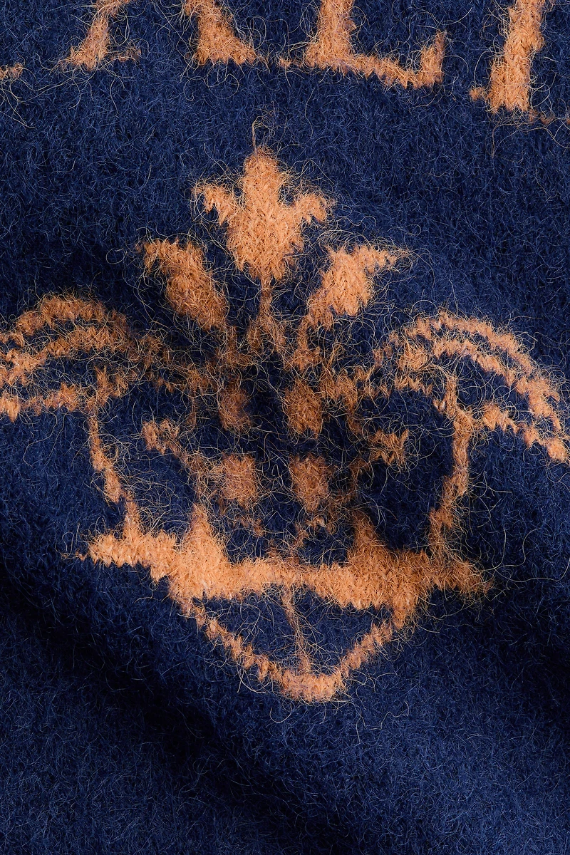 Jacquard-Motif Sweater