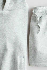 2-Piece Sweatshirt and Sweatshorts Set