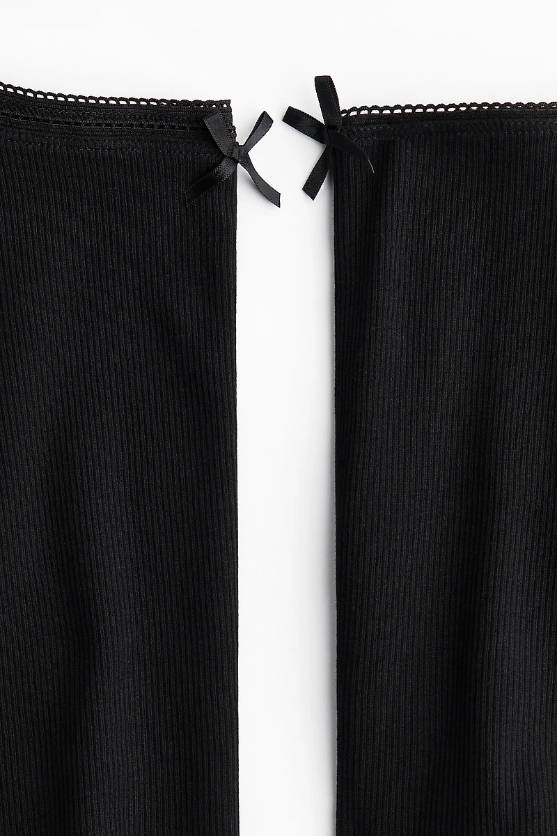 2-Piece Ribbed Jersey Set