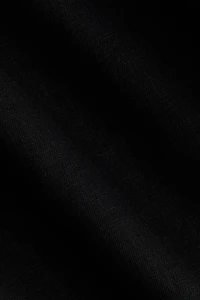 Wide-Leg Linen-Blend Pants