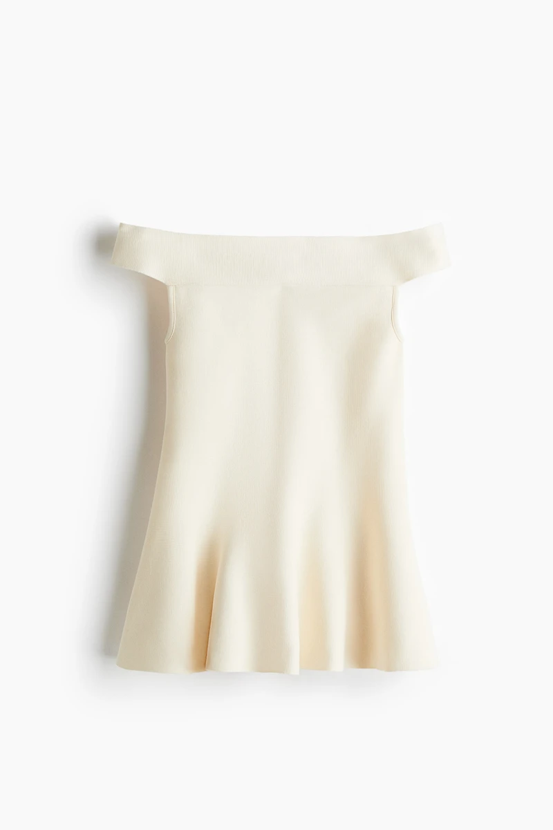 Off-the-Shoulder Peplum Top