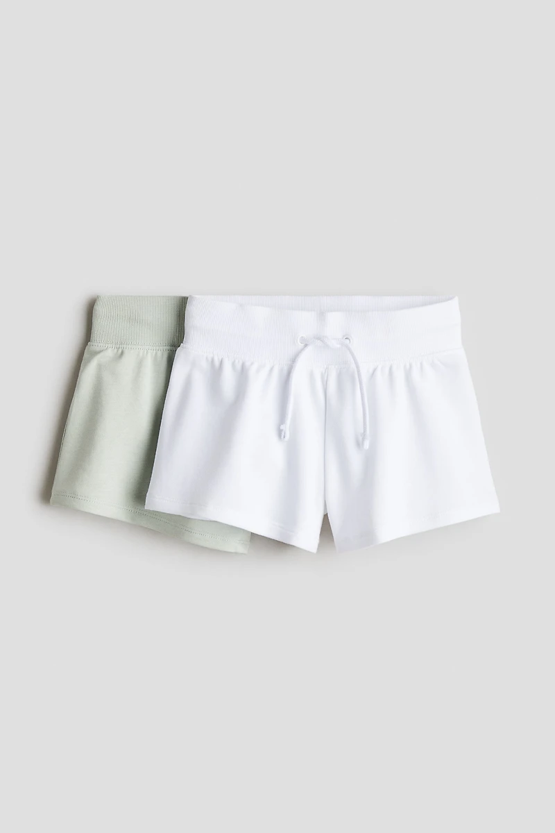 Lot de 2 shorts en molleton