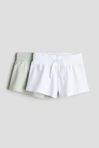 Lot de 2 shorts en molleton