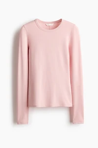 Long-sleeved Jersey Top