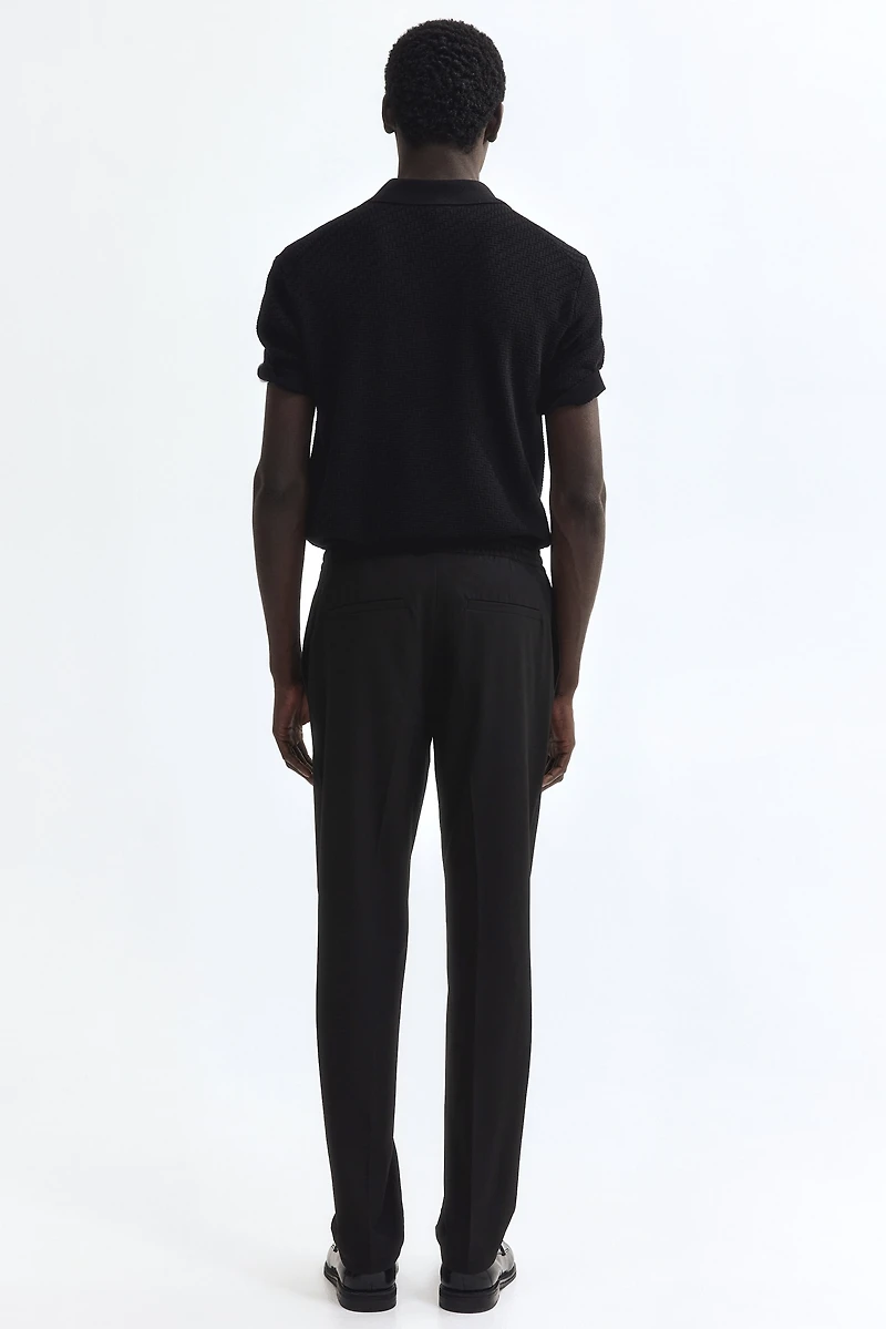 Slim-Fit Dressy Joggers