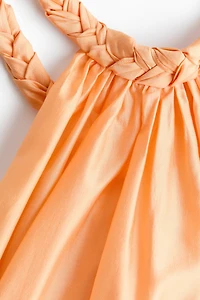 Minirobe avec détail tressé