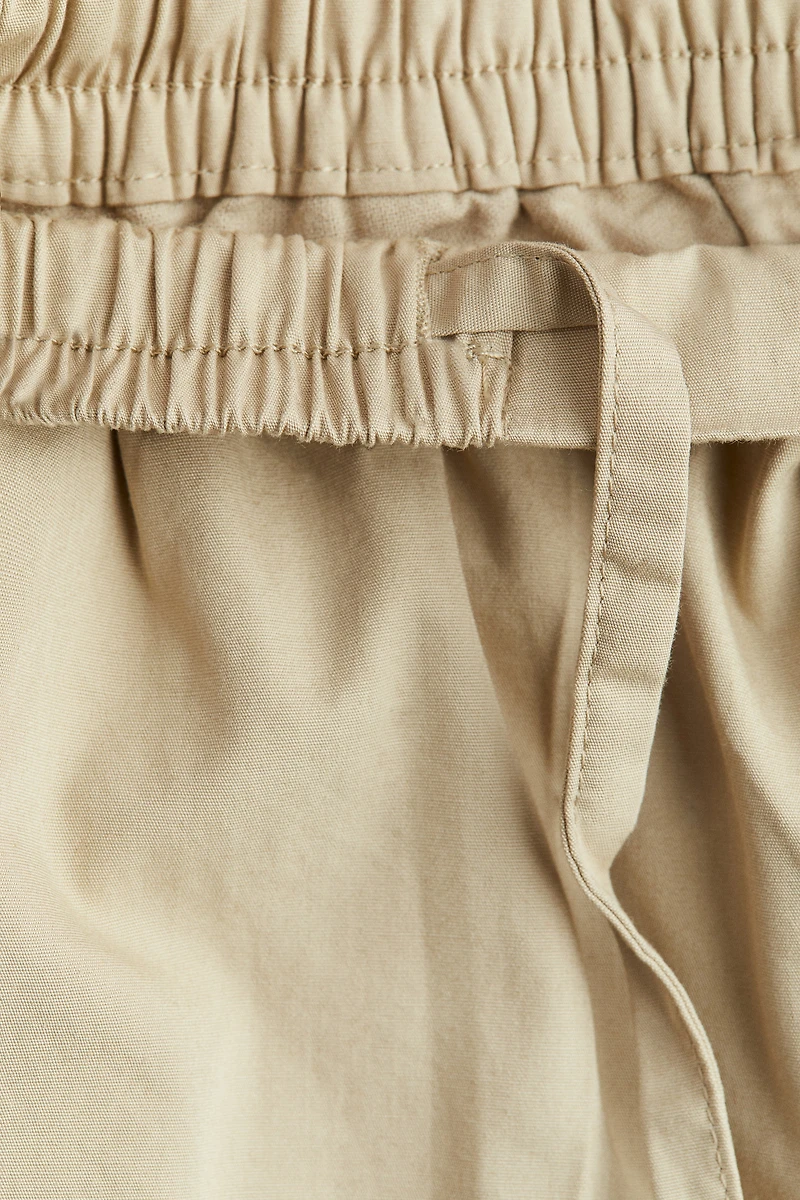 Pantalon coutil ample en coton