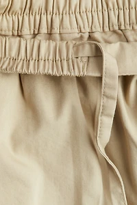 Pantalon coutil ample en coton