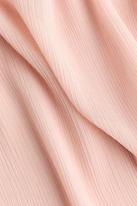 Chiffon Drawstring Top