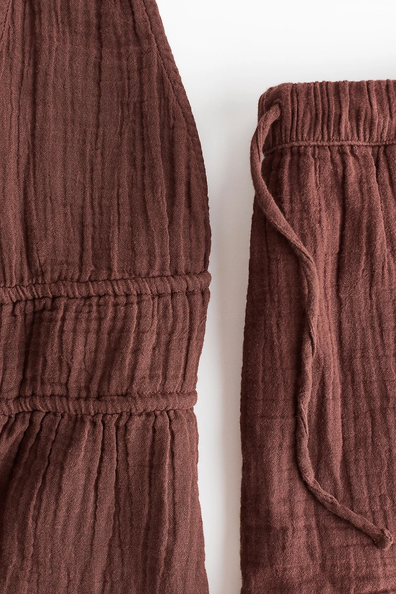 Cotton Muslin Beach Top