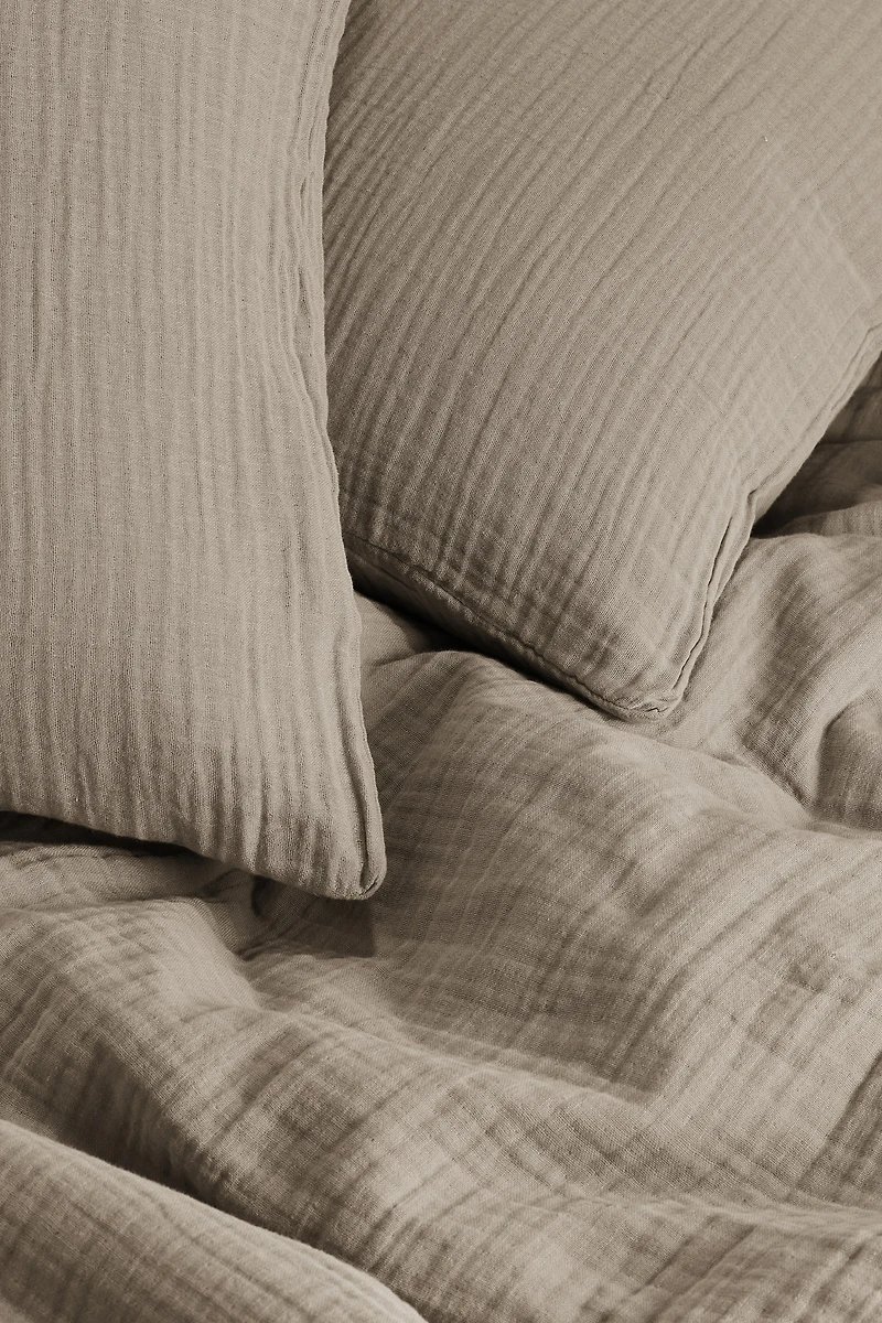 Muslin King/Queen Duvet Cover Set