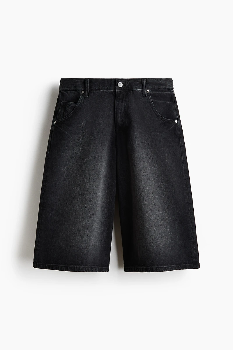Baggy Denim Shorts