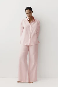 Cotton Satin Pajamas