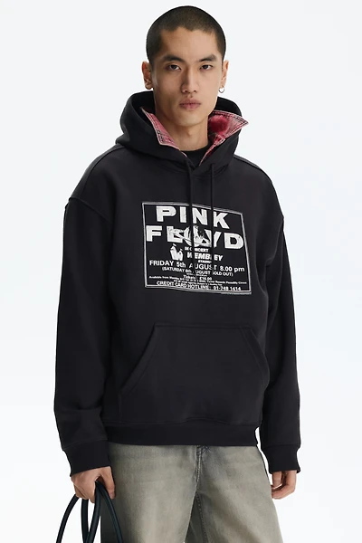 Regular-Fit Printed Hoodie