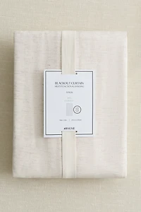 Lot de 1 large rideau occultant en lyocell mélangé