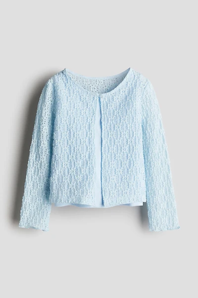 2-piece Top and Cardigan Set