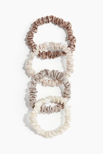 4-pack Silk Scrunchies