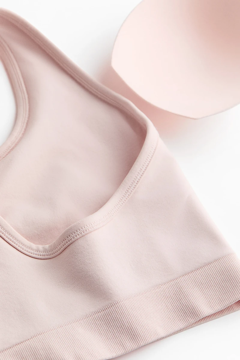 2-Pack Seamless Sports Bras with DryMove™