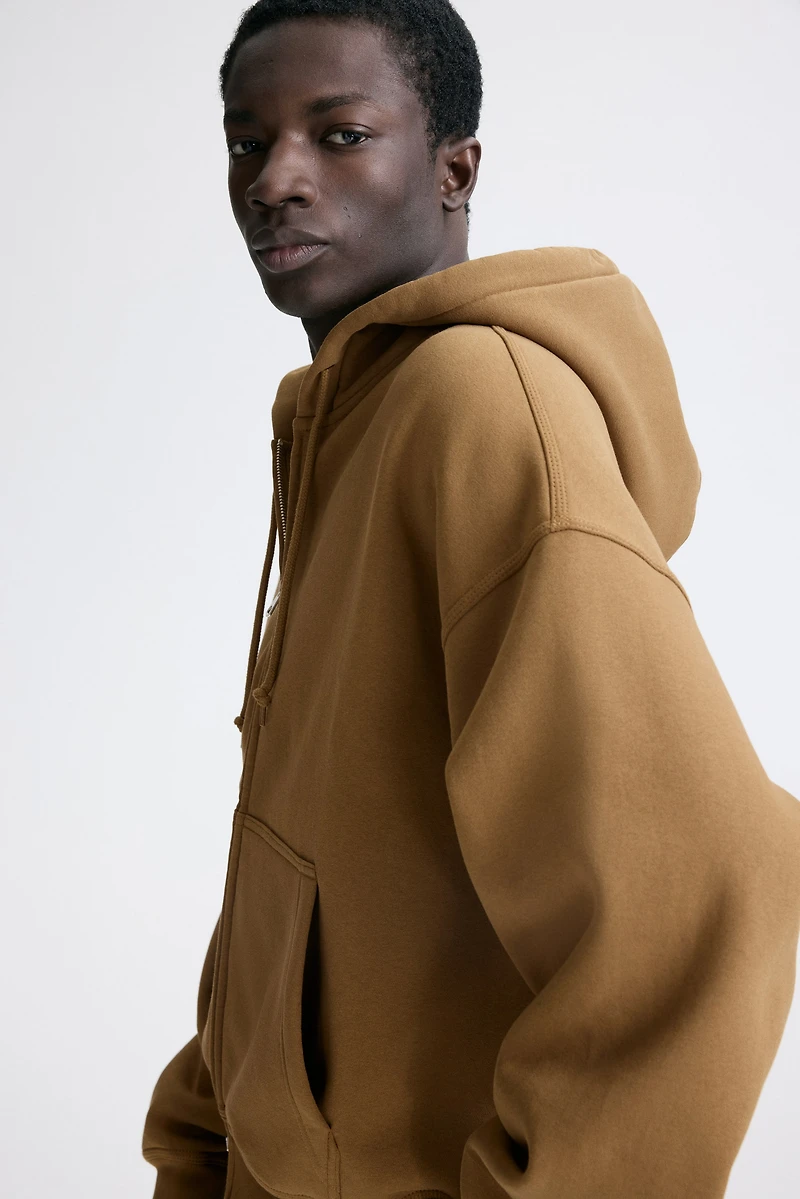 Oversized Fit Hooded Jacket