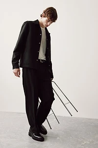 Regular Fit Napped Overshirt